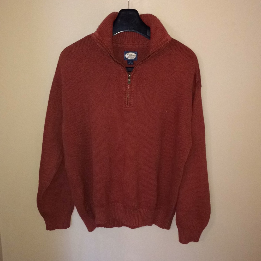 Tommy Bahama 1/4 zip sweater.